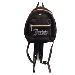 JUICY COUTURE velvet mini backpack
